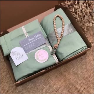 Hampers mukena/mukena box/Kado mukena lebaran,ulang tahun,pernikahan dan kelulusan.